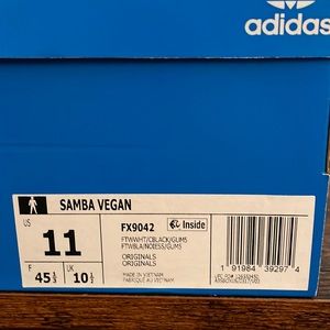 Adidas Samba Vegan Sz. 11